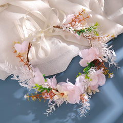 Fairy Wreath Wedding Flower Crown Headpiece