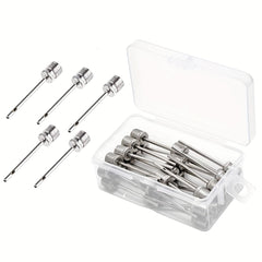30pcs Ball Pump Needles w/ Storage Box for Handball Football Basketball