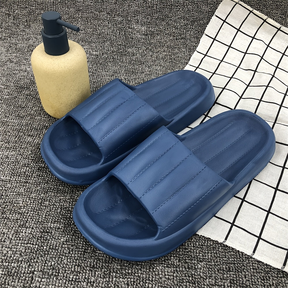 Men's Cloud Slides Pillow Slippers Lightweight Non slip Shoes