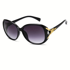 Large Oval Sunglasses For Women Fox Charm Gradient Glasses