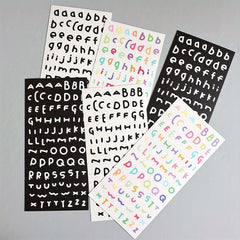 2pcs Cartoon DIY Journal Decorative Sticker Set