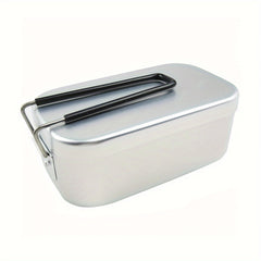 Aluminum Lunch Box Set Portable Foldable Heatable Bento Box