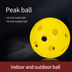 High Elasticity Pickleballs for Indoor and Outdoor Use