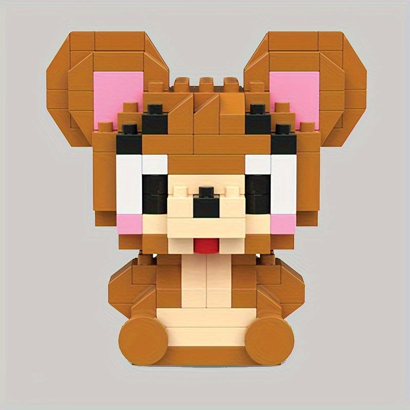 Small Cartoon Building Blocks Compatible Toys Birthday Holiday