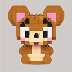 Small Cartoon Building Blocks Compatible Toys Birthday Holiday