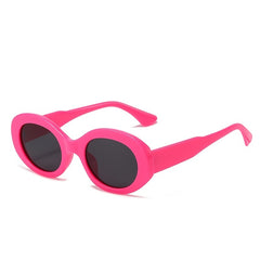 Women's Oval Frame Boho Street Snap Sunscreen Glasses