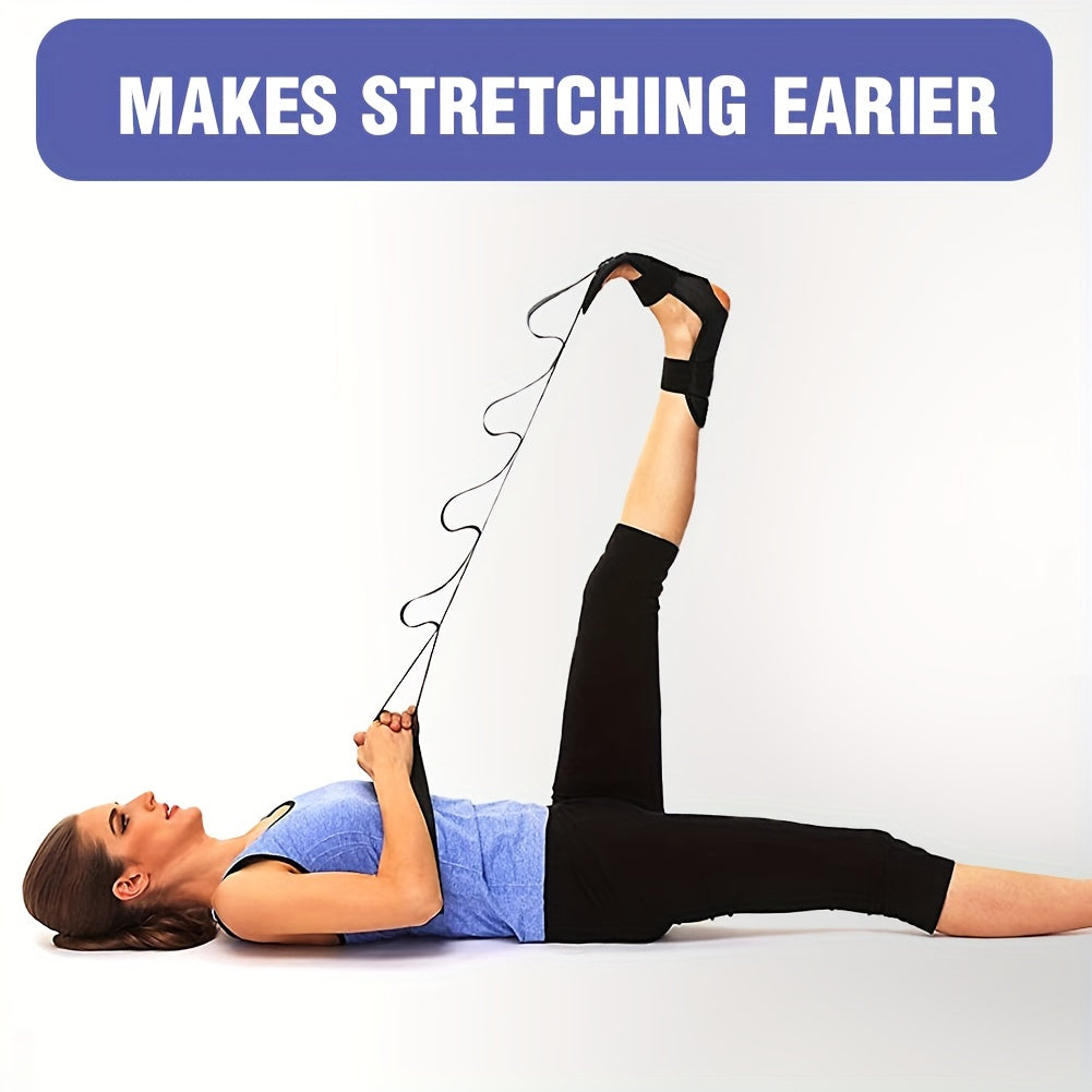 Yoga Resistance Stretch Band Leg Foot Ankle Correction Belt