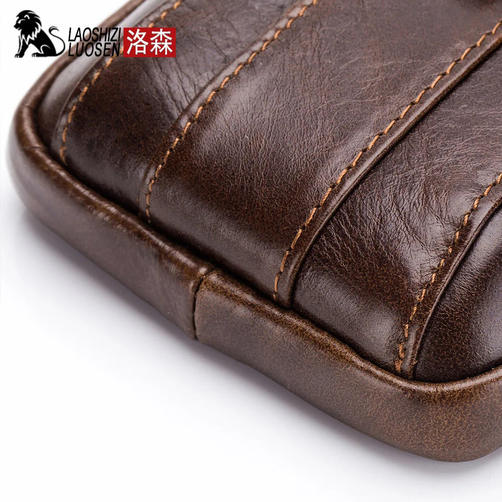 Hot Men Small Waist Bag Male Mini Mobile Phone Bag
