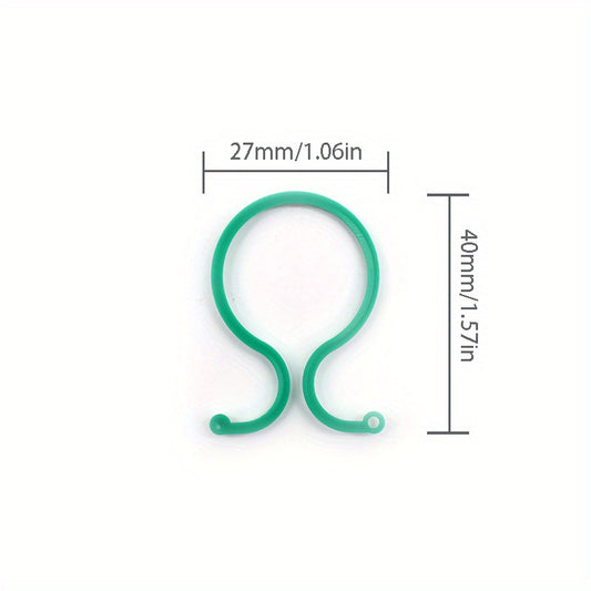Plastic Vine Strapping Clips Plant Buckle Hook Connects Tomato Plant Stand Tools