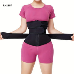 Adjustable Waist Trainer with Zipper for Men & Women