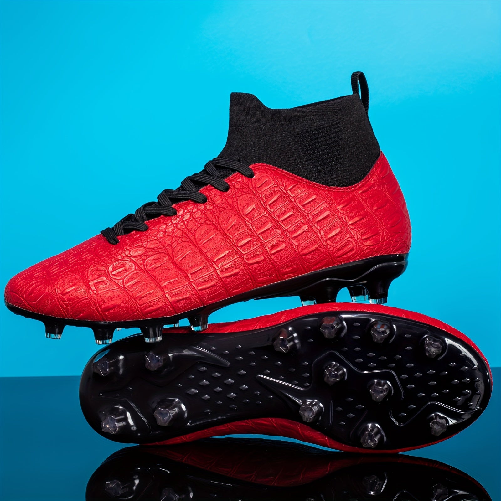 Men's Non Slip Football Cleat Spikes Professional Outdoor Soccer Shoes