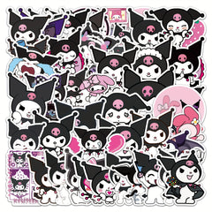 50pcs Anime Cartoon Graffiti Stickers Waterproof Guitar Skateboard Phone Lap