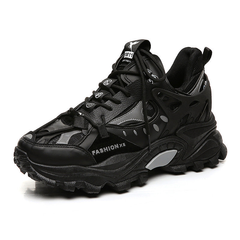 Men's Chunky Dad Sneakers Lace up Athletic Shoes
