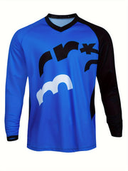 Men's Block Long Sleeve Sun Protection T shirt Quick Dry Tops