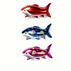 Cartoon Shark Aluminum Film Balloon Festive Wedding Party Decoration
