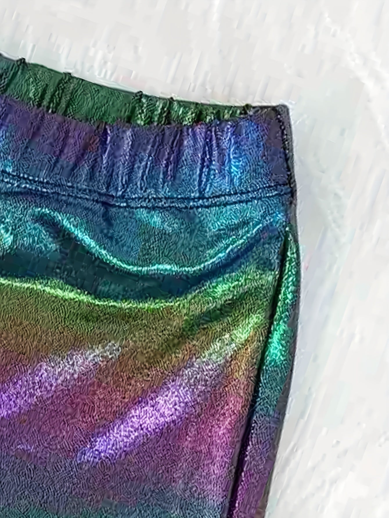 Girls Gradient Shorts Yoga Pants Dance Sports Gift
