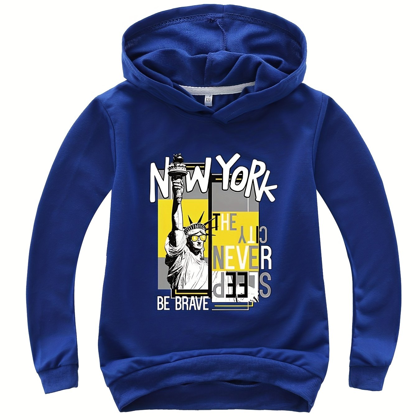 Comfy York City Print Hoodie for Kids