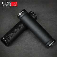 ThinkRIder Fiber Leather Handlebar Grips for City Bikes & Scooters
