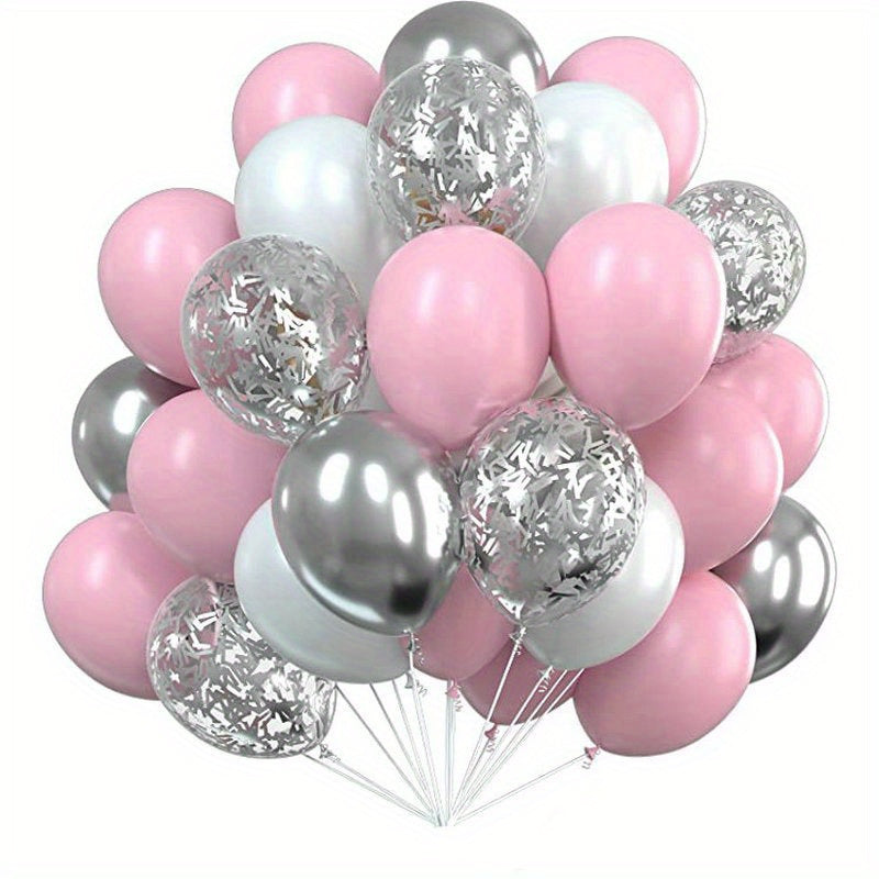 30pcs Colorful Paper Balloons Matte Latex Balloons Party Decoration