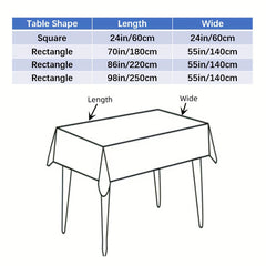 Bohemia Table Runner Tassel Tablecloth Family Dinner Pastoral Style