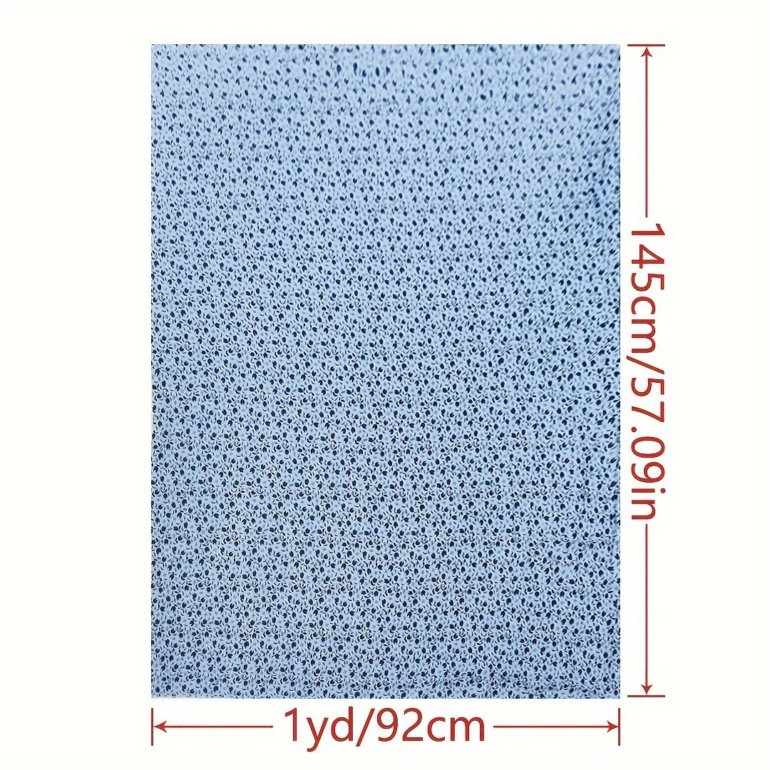 1yd Faux Cotton Fabric DIY Cloth Pants Dress Quilt Covering Material