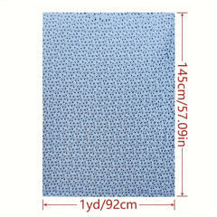 1yd Faux Cotton Fabric DIY Cloth Pants Dress Quilt Covering Material