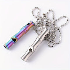 High Decibel Bamboo Survival Whistle