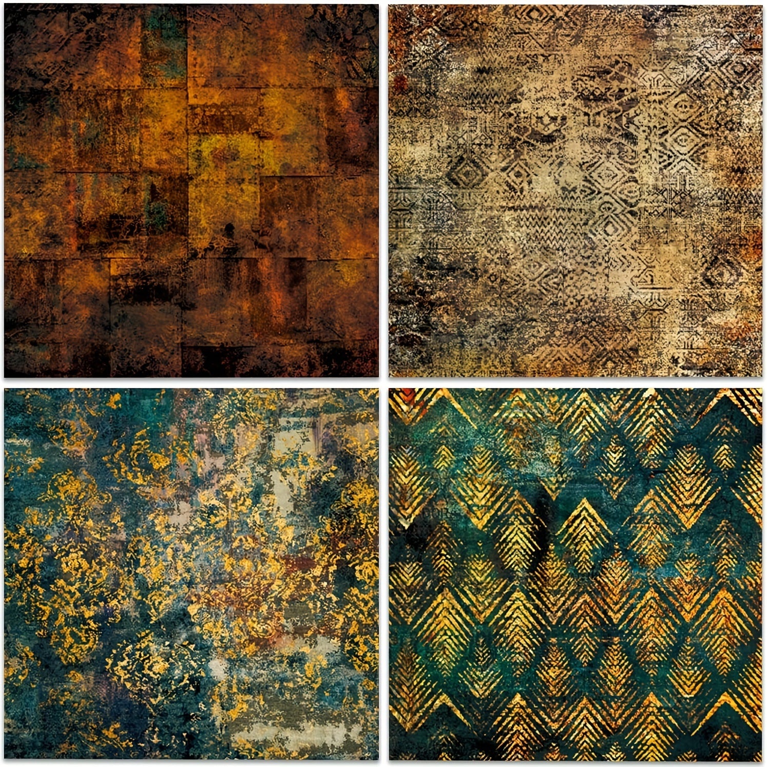 24 Sheets Pad 6x6 DIY Time Flies Scrapbook Paper Journaling Supplies