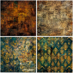 24 Sheets Pad 6x6 DIY Time Flies Scrapbook Paper Journaling Supplies