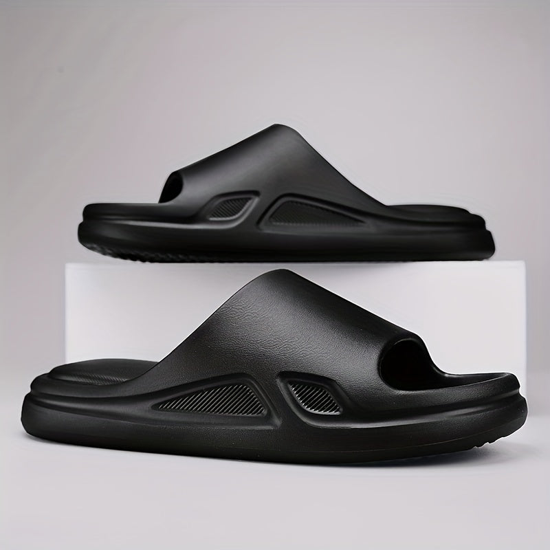 Men's Lightweight Non Slip Slides Open Toe Shoes