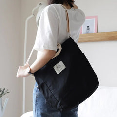 Hot Women Canvas Handbag Lady Large Tote Bag Student Casual Shoulder Bag