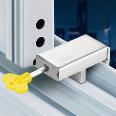 Stainless Steel Window Lock Limiter No Drilling Door And Window Lock