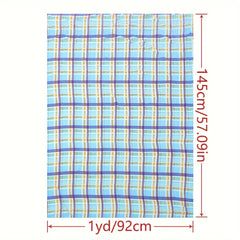 1pc Faux Cotton Fabric Diy Cloth Diy Clothes Pants Dress Fabric