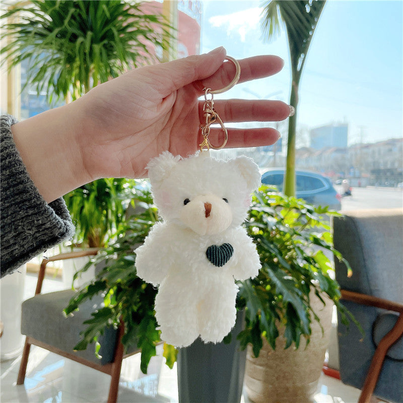 Animal Stuffed Doll Toy Keychain Backpack Pendant