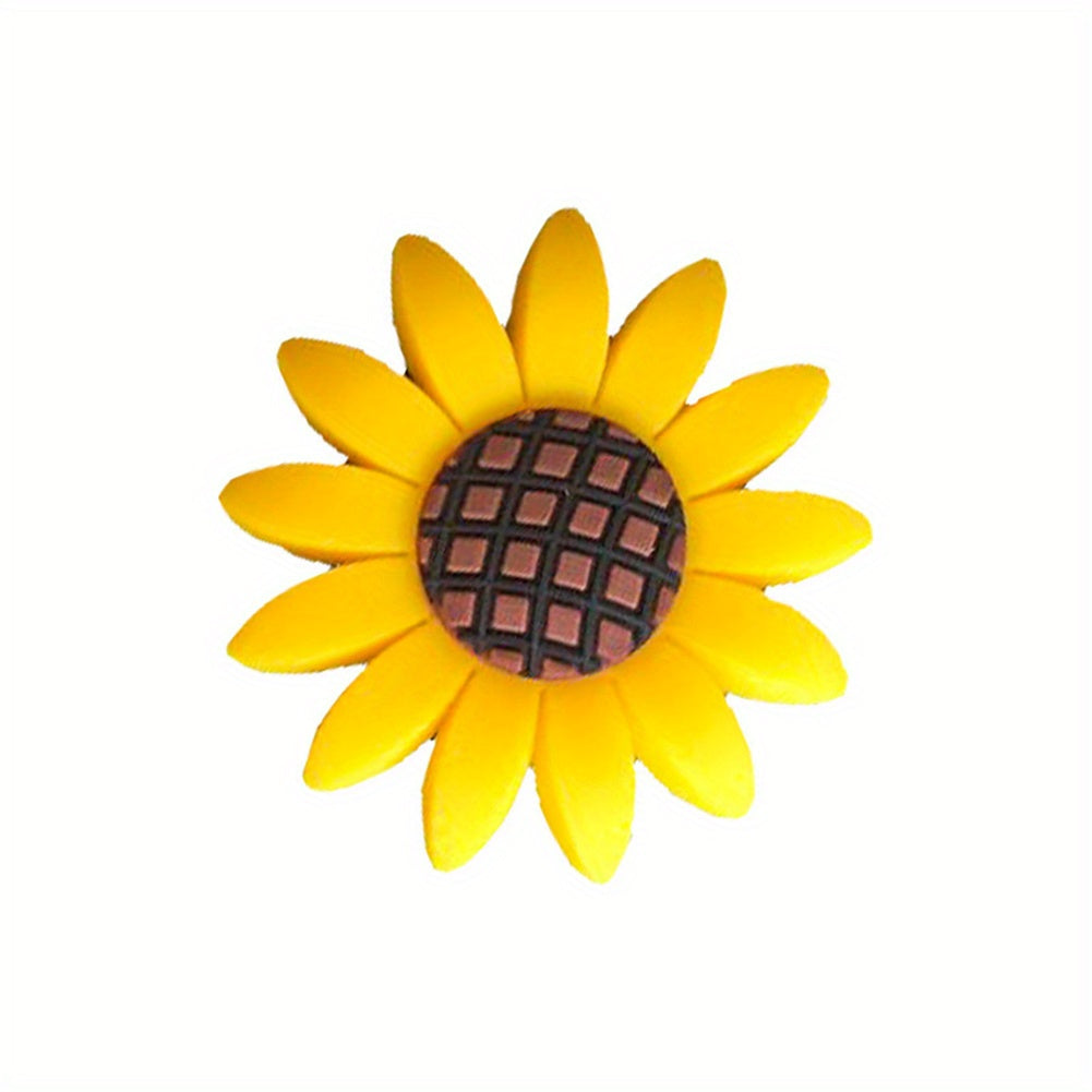 Sunflower Smiley Car AC Outlet Decoration