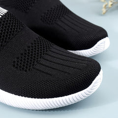 Women's Mesh Slip-On Sneakers Lightweight Running Shoes