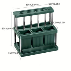 Kitchen Countertop Chopsticks Cage Storage Rack