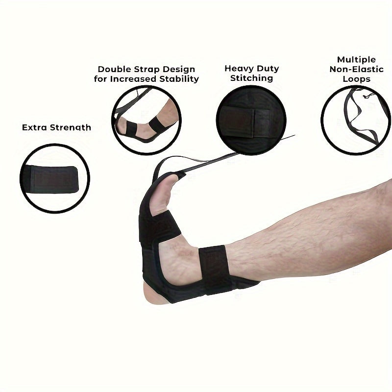 Yoga Stretching Belt Fitness Pedal Pulling Strap for Leg Training