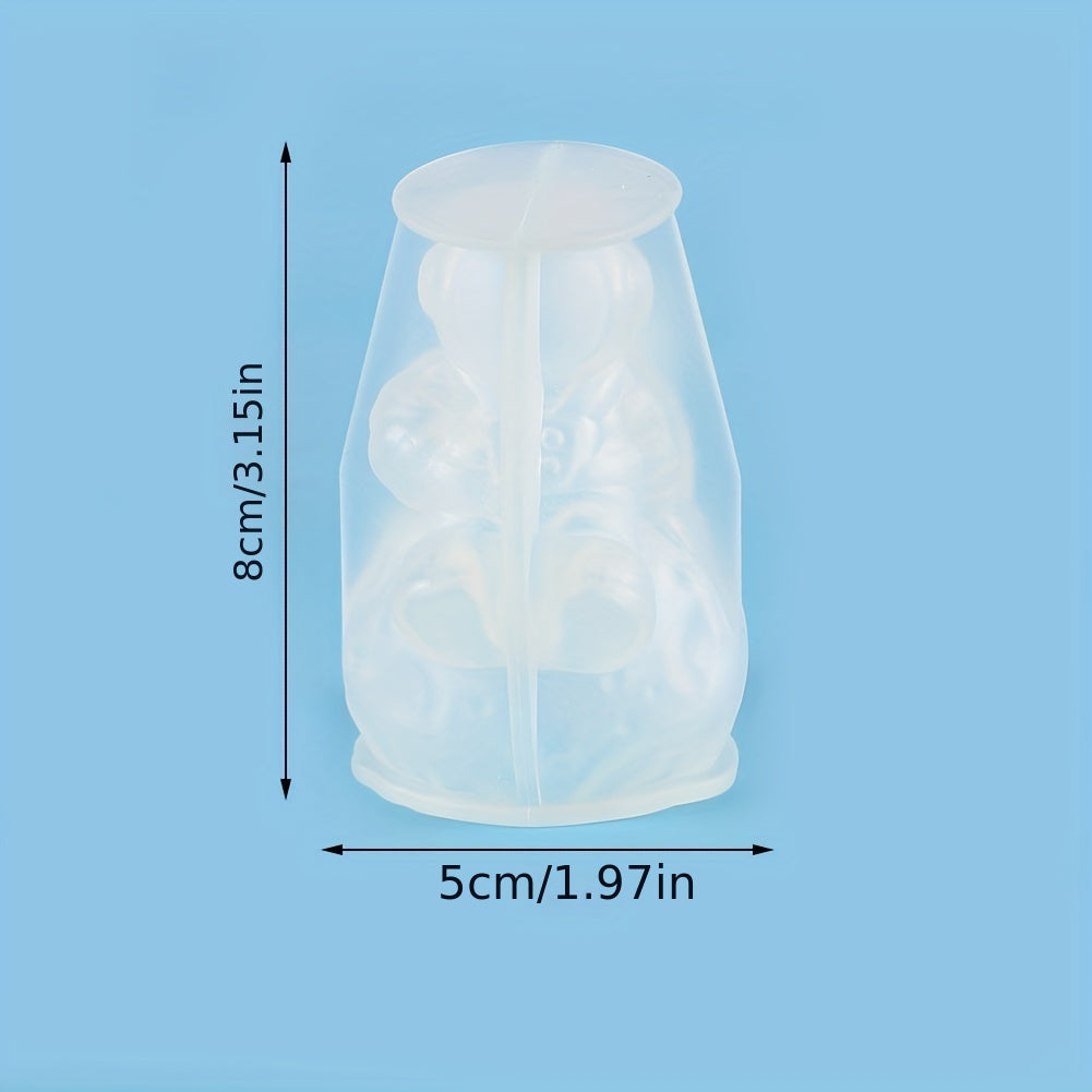 Astronaut Silicone Mold Candle Aromatherapy Resin Casting DIY Craft Tool