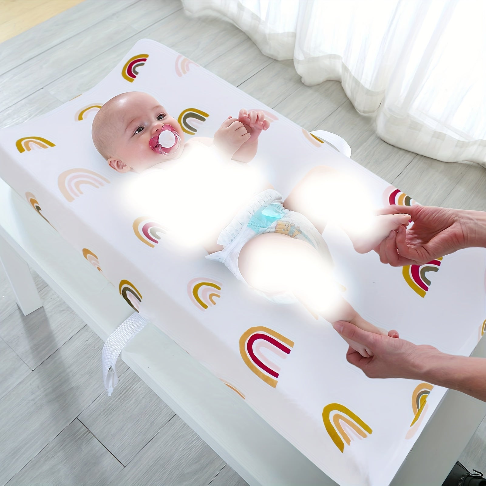 Boho Changing Pad Cover Cotton Soft Breathable