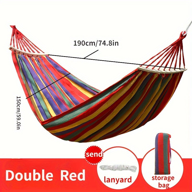 Portable Anti-rollover Hammock for Camping