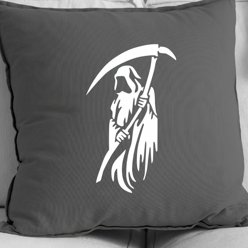Grim Reaper Stencil 15 for Wall Wood Fabric Bag Furniture DIY Art Painting