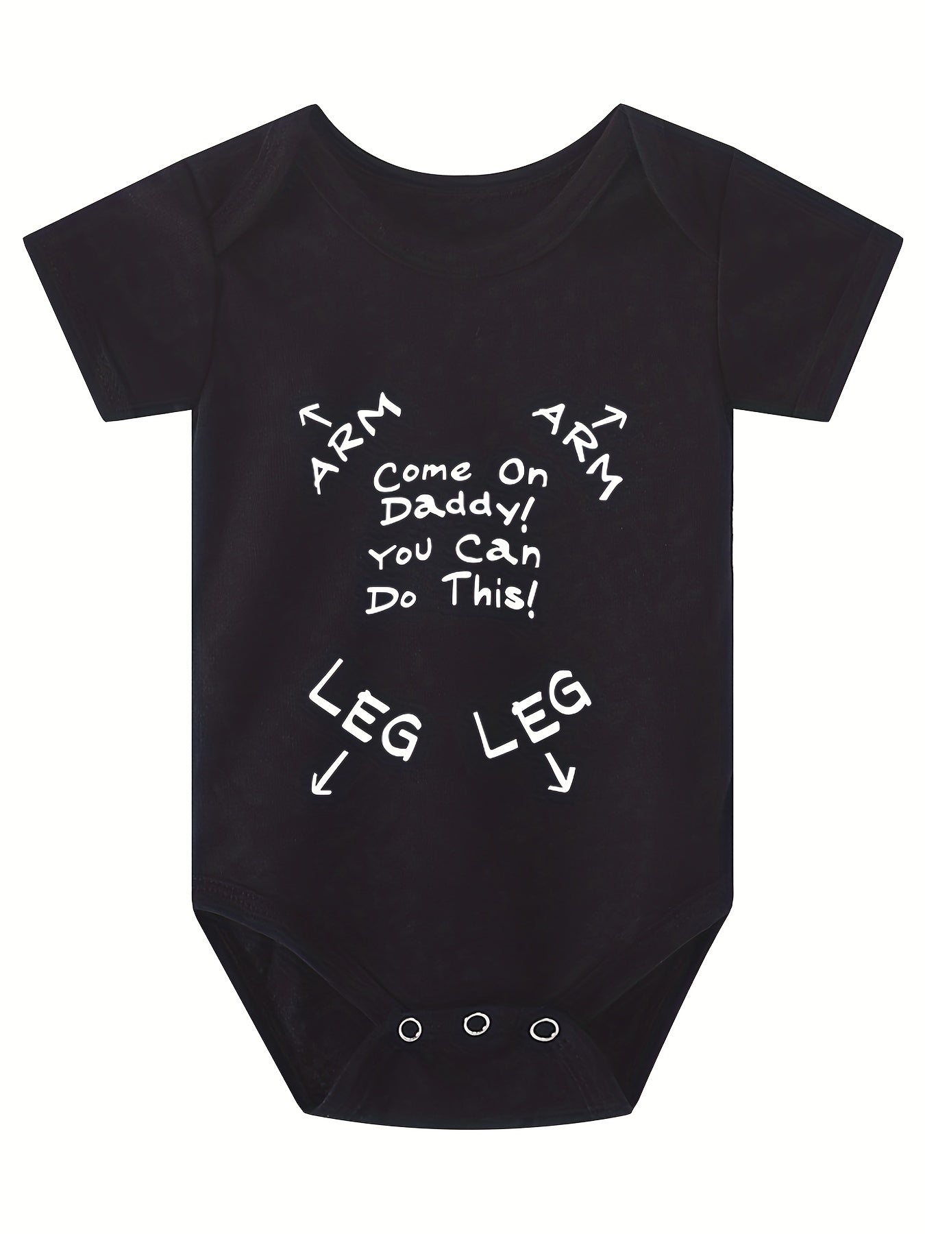 Baby Boys Casual Daddy You Can Do This Onesie