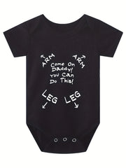 Baby Boys Casual Daddy You Can Do This Onesie