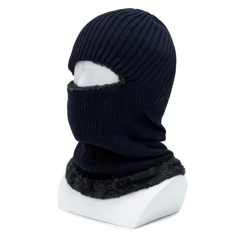 Full Face Knitted Balaclava Face Mask Winter Fleece Lined Ski Mask