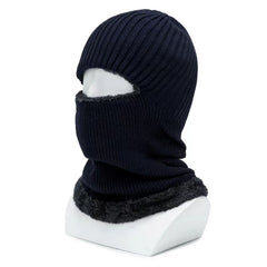 Full Face Knitted Balaclava Face Mask Winter Fleece Lined Ski Mask