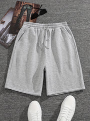 Men's Classic Pleated Shorts for Summer