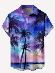 Men's Coconut Tree Hawaiian Shirt