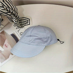 Foldable Sun Hat Wide Brim UV Protection Visor Hat Soft Bucket Hats