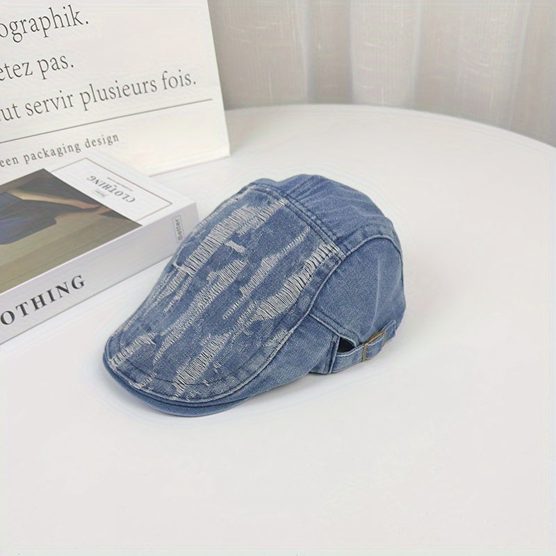 Old Duck Hat Short Brim Cowboy Beret Female Outdoor Summer Sun Shade Hat